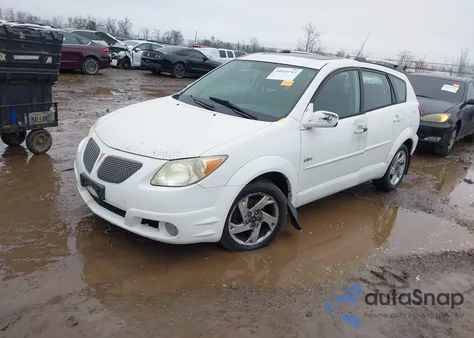 2005 Pontiac Vibe z USA, uszkodzony, nr VIN 5Y2SL63835Z464732